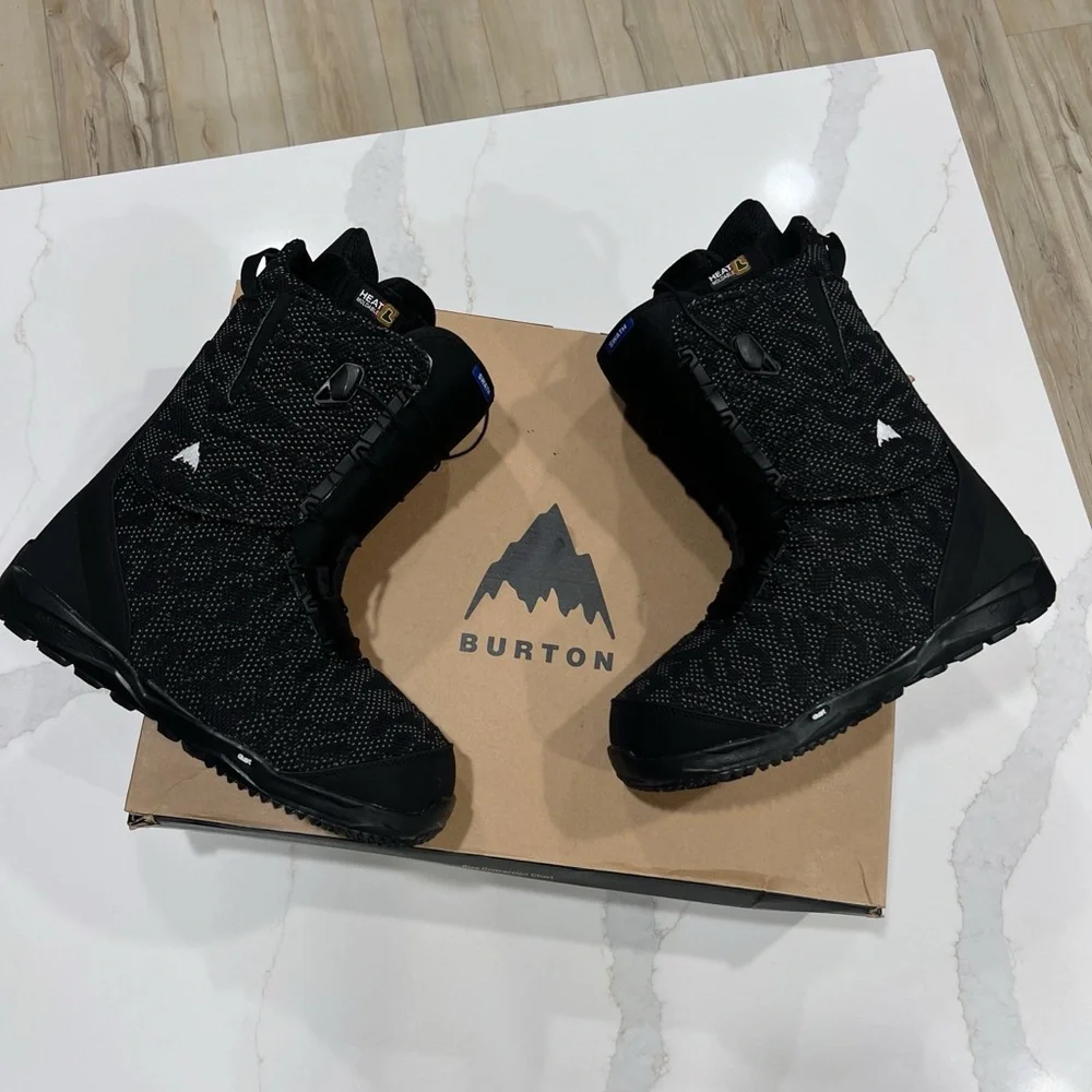 Burton Black Snowboard Boots - Swath Speedzone - Men's